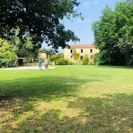 Gascony - Pool Nature Large Garden 17p فيلة Loubersan